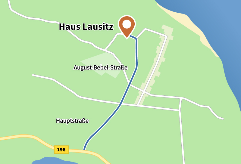 hauslausitz map